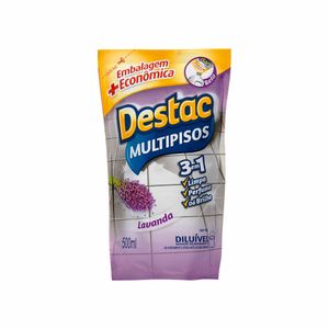 Limpador Destac Multipisos Lavanda Refil 500ml