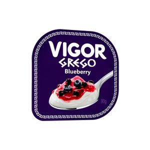 Iogurte Grego Blueberry Vigor 90g