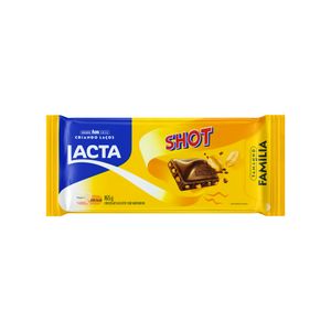 Chocolate Lacta Shot Tamanho Família 165g