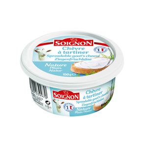 Queijo de Cabra Natural Chèvre à Tartiner Soignon 150g