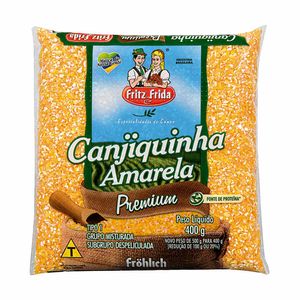 Canjiquinha Amarela Premium Fritz & Frida 400g