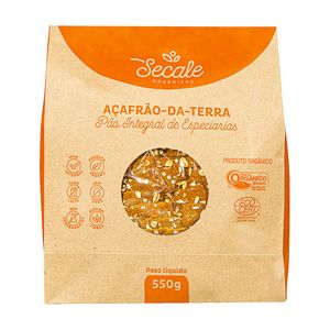 Pão de Forma Açafrão da Terra Integral Orgânico Secale 550g