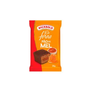 Pão de Mel com Cobertura de Chocolate Do Forno Wickbold 35g