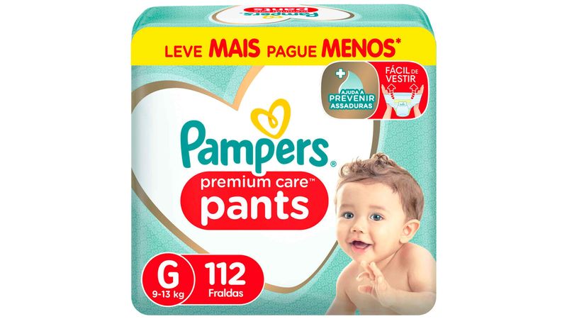 Pampers Fralda Pants Premium Care G 112 Unidades