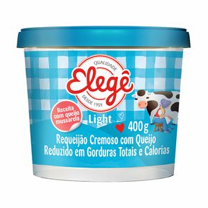 Requeijão Cremoso com Queijo Light Elegê 400g