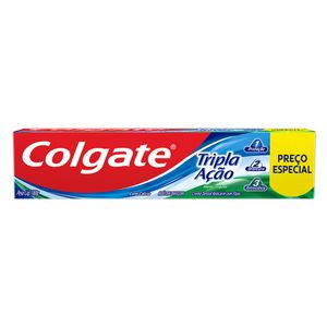 Creme Dental Colgate Tripla Ação Menta Original 180g Embalagem Promocional