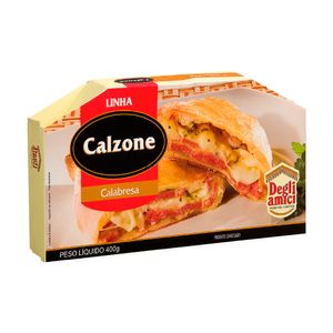 Calzone de Calabresa Congelado Degli Amici 400g