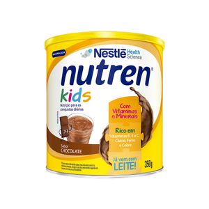 Complemento Alimentar de Chocolate Nutren Kids Nestlé 350g