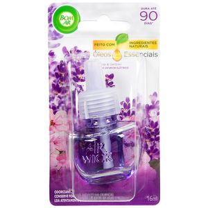 Odorizador Refil para Difusor Elétrico Lavanda e Gerânio Air Wick Bom Ar 16ml