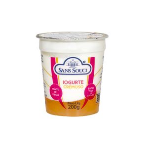 Iogurte com Geleia de Pêssego Light Sans Souci 200g