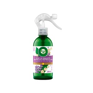 Odorizador Spray de Ambientes Lavanda & Lírio do Vale Air Wick Bom Ar 236ml