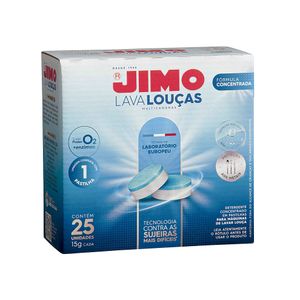 Pastilhas para Máquinas Lava-Louças Jimo 15g 25 unidades