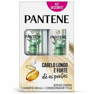 Conjunto Shampoo 400ml + Condicionador 175ml Pantene Pro-V Bambu