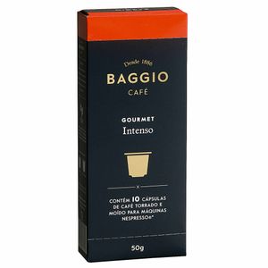 Cápsulas de Café Gourmet Intenso Baggio 10 unidades
