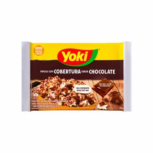 Pipoca para Micro-ondas Cobertura Chocolate Yoki 160g