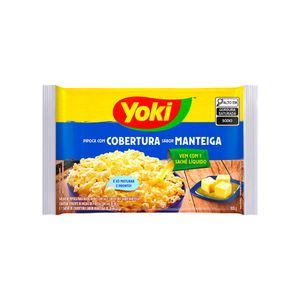 Pipoca para Micro-ondas com Cobertura de Manteiga Yoki 105g