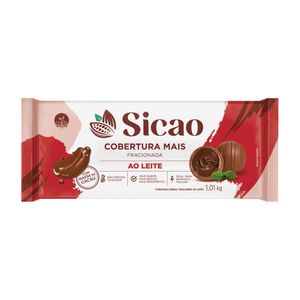 Chocolate Sicao Mais para Cobertura ao Leite 1,01kg