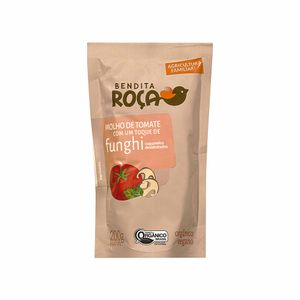 Molho de Tomate Orgânico com Toque de Funghi Bendita Roça 200g