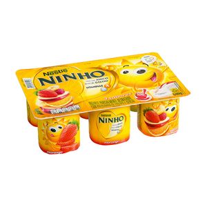 Iogurte Polpa 3 Sabores Ninho Nestlé 540g