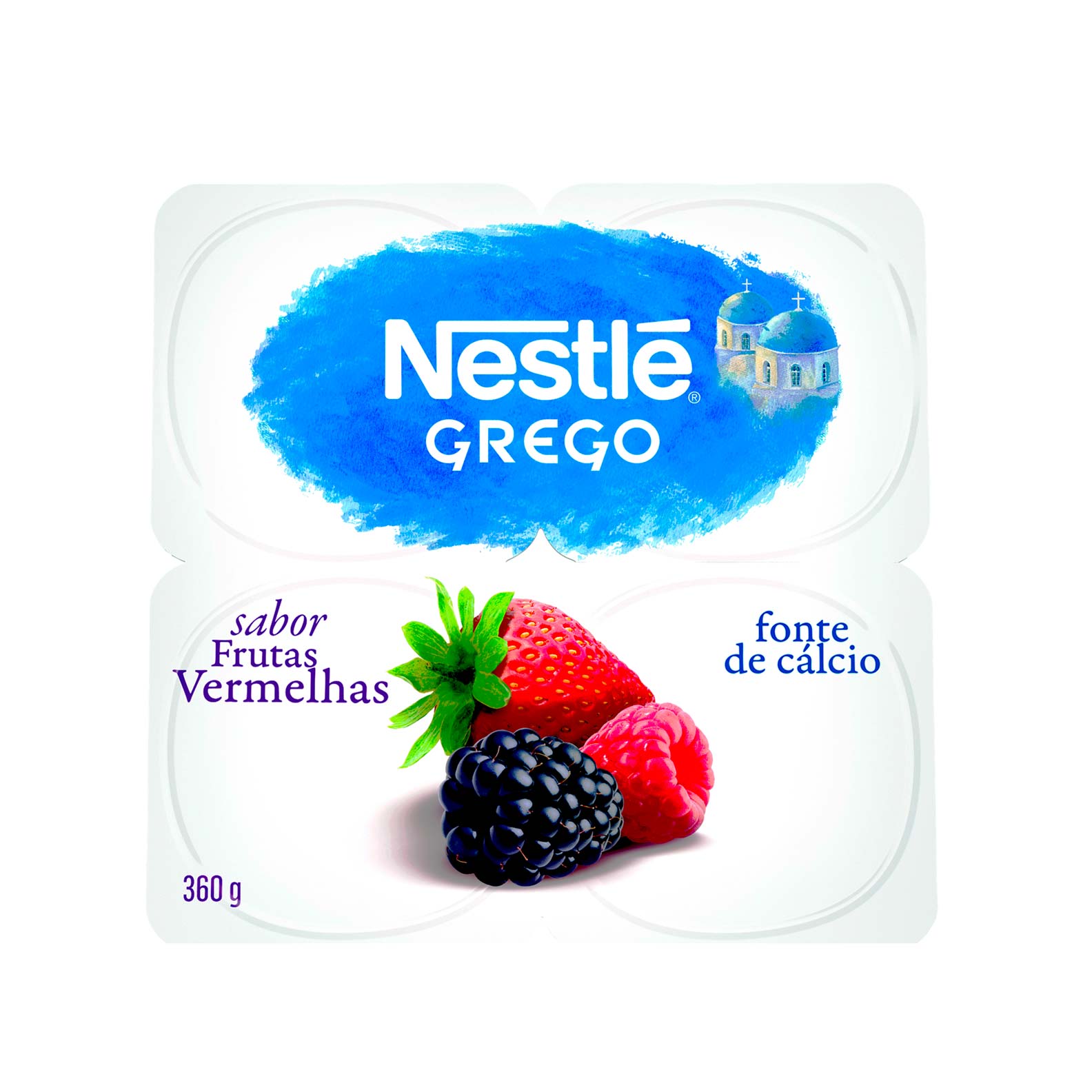 Iogurte Nestlé De Frutas Vermelhas Grego - Zaffari & Bourbon