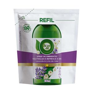 Odorizador Refil para Spray de Ambientes Lavanda & Lírio do Vale Air Wick Bom Ar 236ml