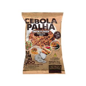 Cebola Palha Tradicional Vegana Adko 70g