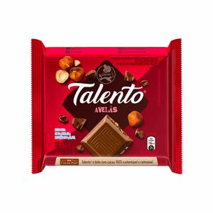 Chocolate Talento Garoto Avelãs 85g
