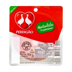 Mortadela Tradicional Fatiada Perdigão 200g