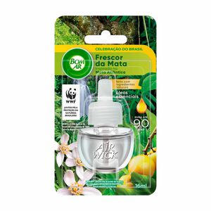 Odorizador Refil para Difusor Elétrico Frescor da Mata Air Wick Bom Ar 16ml