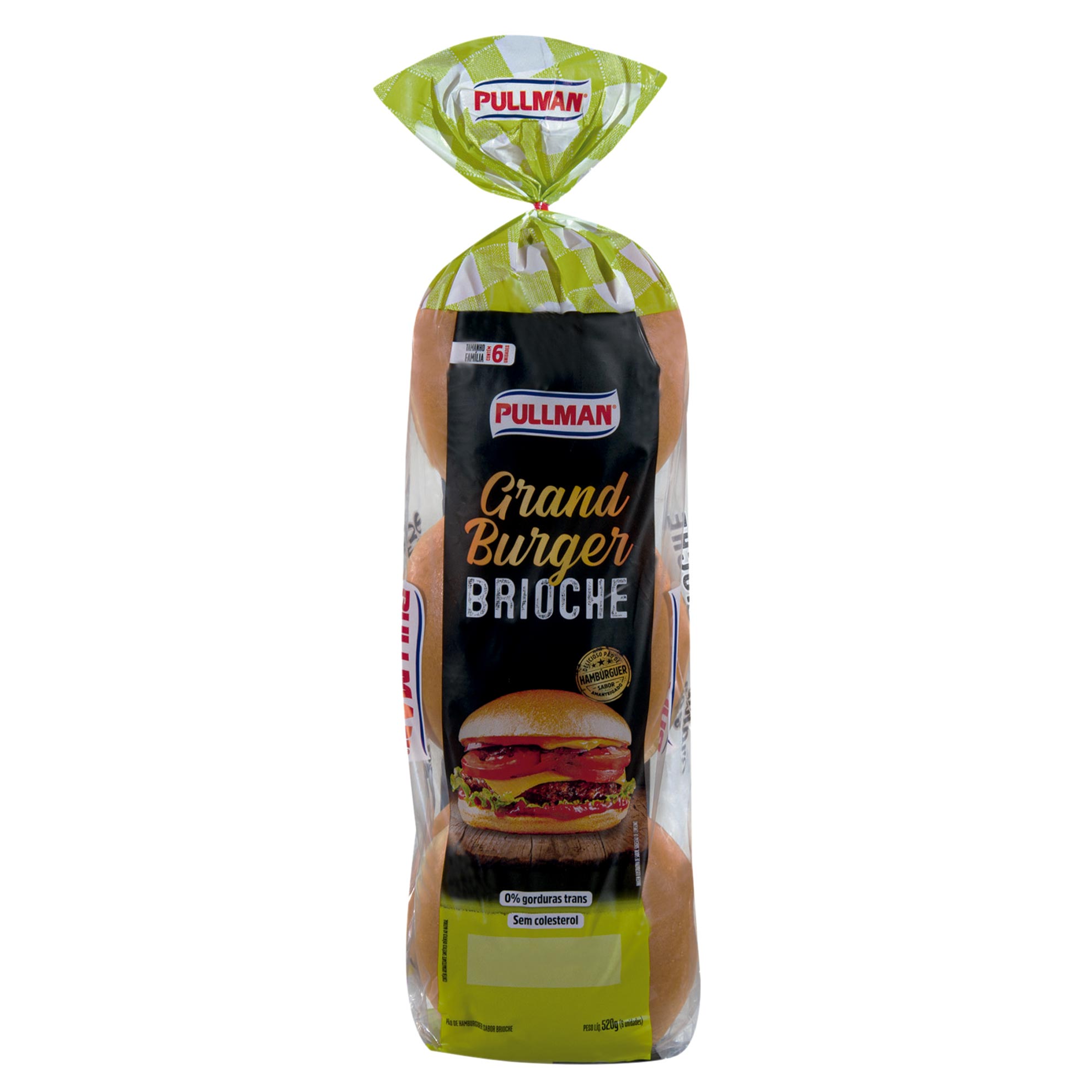 Pão Brioche para Hambúrguer Grand Burger Pullman - Zaffari &amp; Bourbon