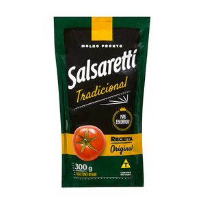 Molho de Tomate Tradicional Salsaretti 300g