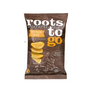 Chips de Batata-doce Mostarda Dijon Roots To Go 45g