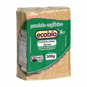 Farinha de Linhaça Dourada Orgânica Ecobio 300g