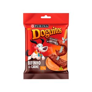 Bifinho para Cães Doguitos Purina Carne 65g