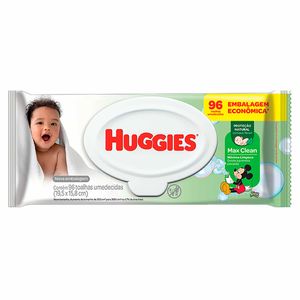 Toalhas Umedecidas Huggies Max Clean 96 unidades