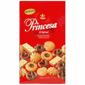 Biscoito Sortido Original Princesa Vieira 400g