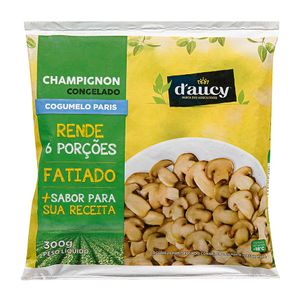 Cogumelo Paris Congelado Fatiado D'aucy 300g