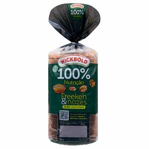 Pão de Forma 100% Nutrição Freekeh & Nozes Wickbold 350g