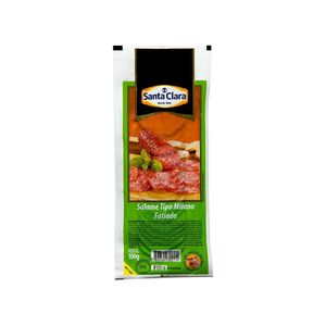 Salame tipo Milano Fatiado Santa Clara 100g