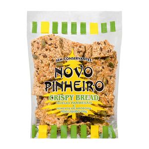 Crispy Bread Parmesão e Semente de Abóbora Novo Pinheiro 150g