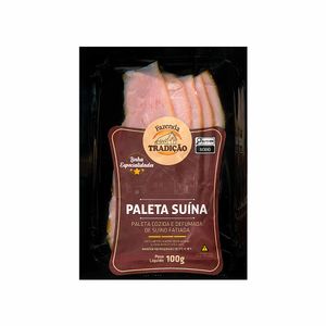 Paleta Suína Defumada Fatiada Fazenda Tradição 100g