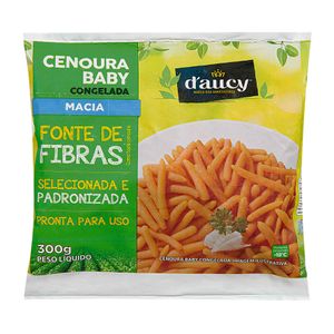 Cenoura Baby Macia Congelada D'aucy 300g