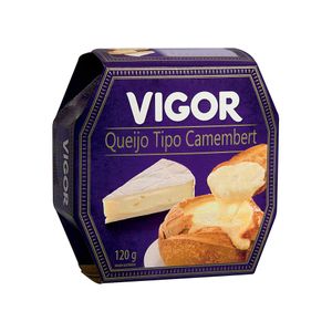 Queijo tipo Camembert Vigor 120g