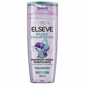 Shampoo Elseve L'Oréal Pure Hialurônico 400ml