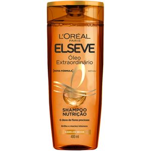 Shampoo Elseve L'Oréal Óleo Extraordinário para Cabelos Secos 400ml