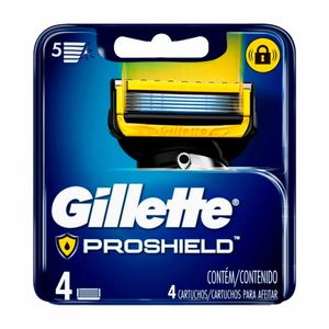 Carga Gillette Proshield 4 unidades