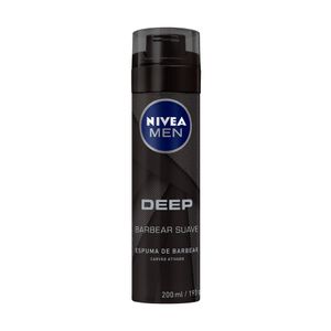 Espuma de Barbear Nivea Men Deep Carvão Ativado 193g