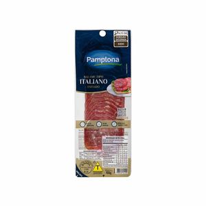 Salame tipo Italiano Fatiado Pamplona 100g