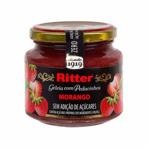 Geleia de Morango Zero Açúcar Ritter 260g