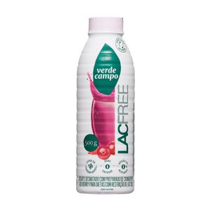 Iogurte de Cranberry e Goji Berry Lacfree Verde Campo 500g